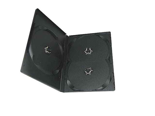 Футляр Box DVD 3шт 14мм (100)