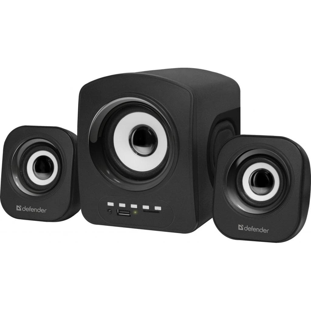 Колонки Defender 2.1 Z6 11 Вт FM,MP3,SD,USB black