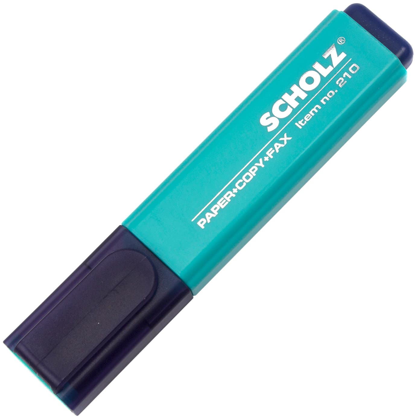 Текстмаркер Sсholz 1-5мм бірюзовий (10) 210