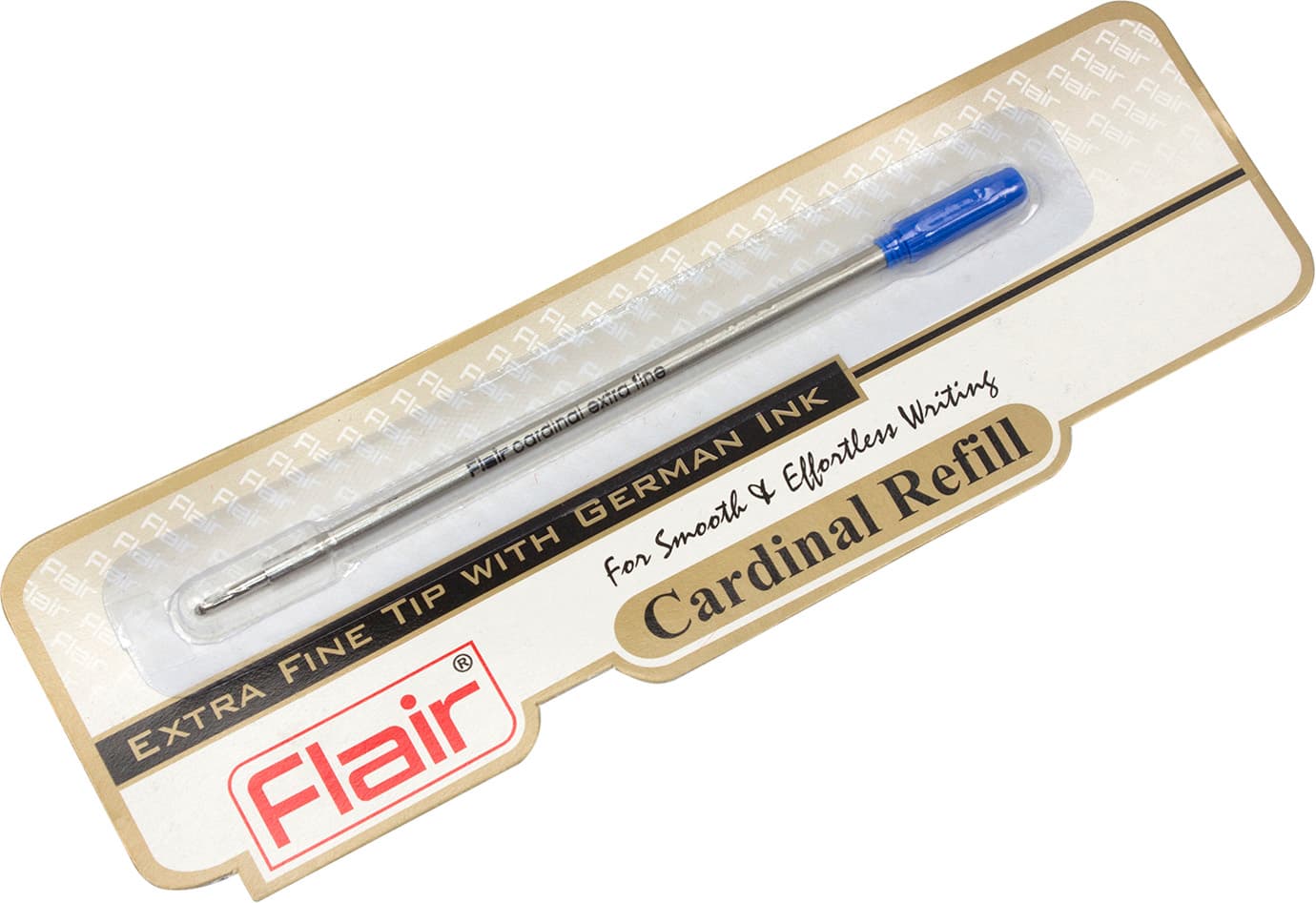 Стрижень кульковий Flair Cardinal 5CL довгий синій для металевих ручок (10) (100)