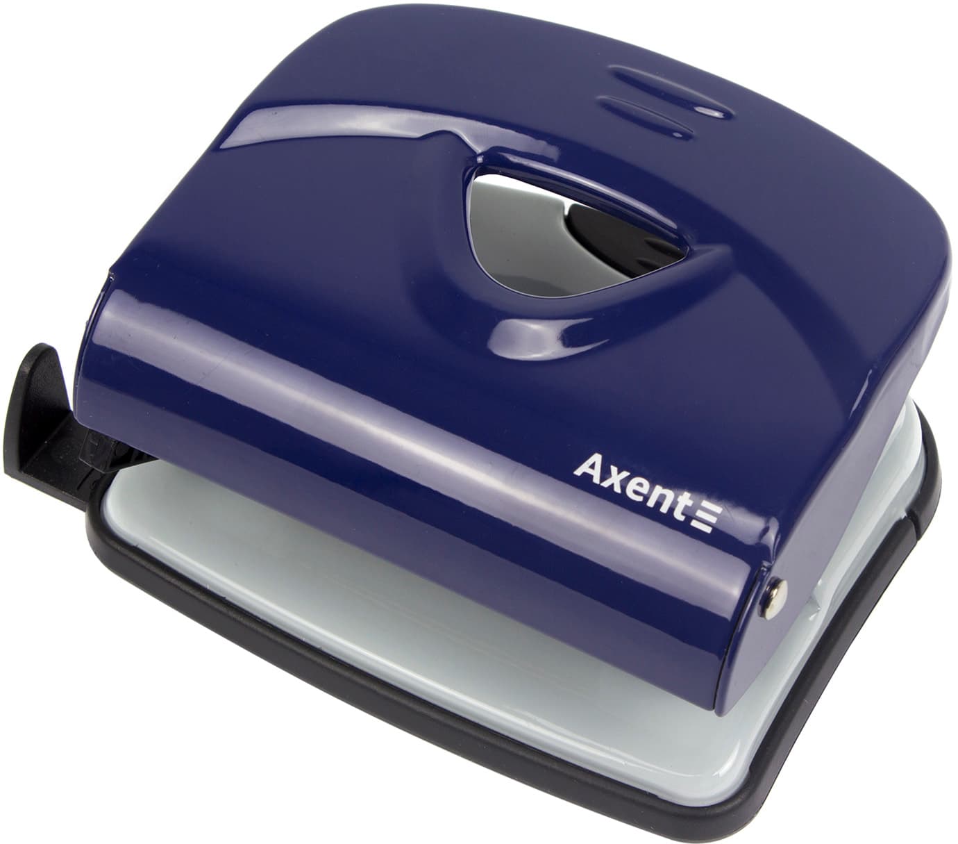 Дирокол Axent Exakt-2 30 аркушів металевий синій (6) 3930-02