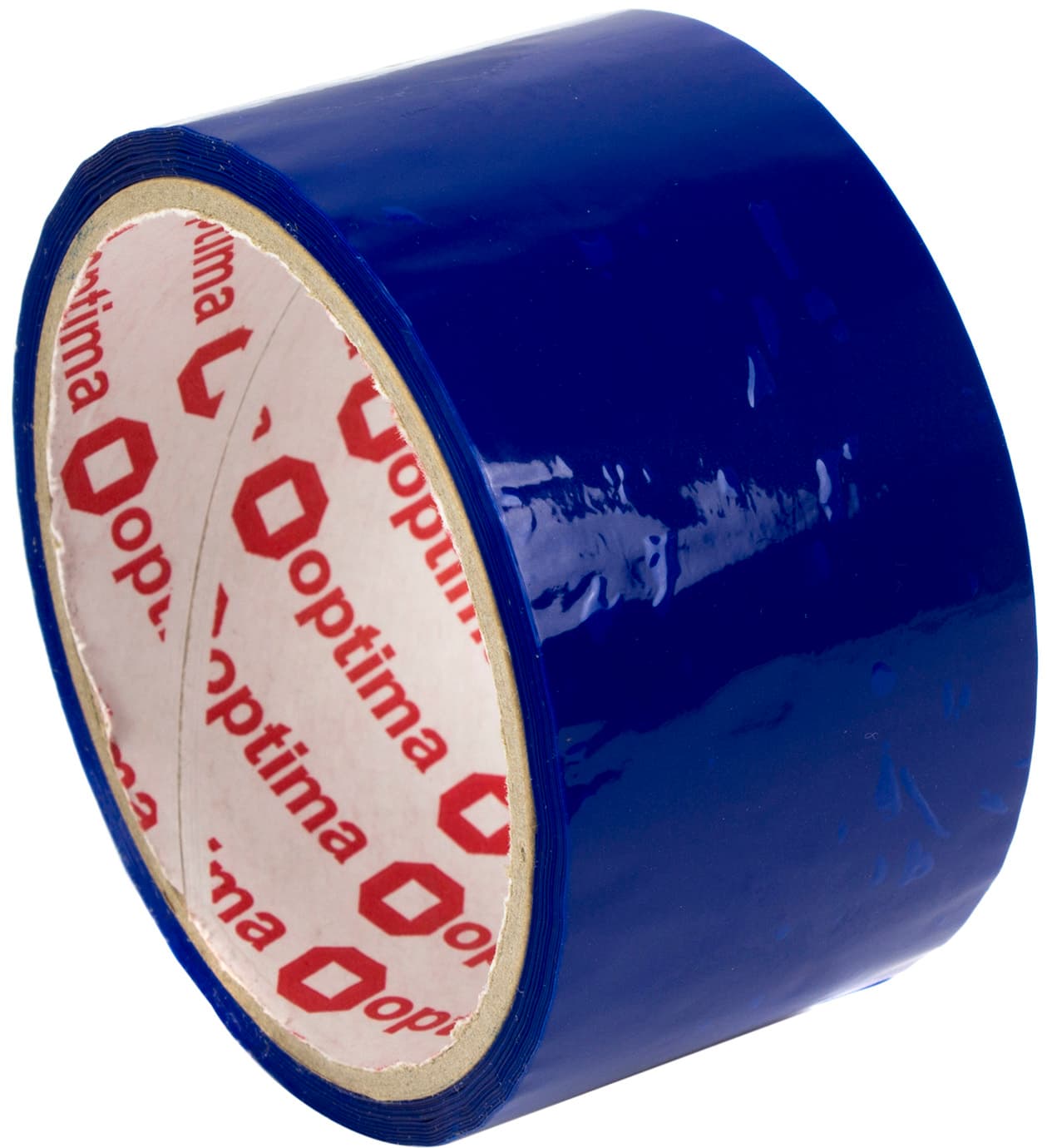 Лента клейкая канцелярская Optima 48 ммх30 м синяя (6) (72) O45304-02