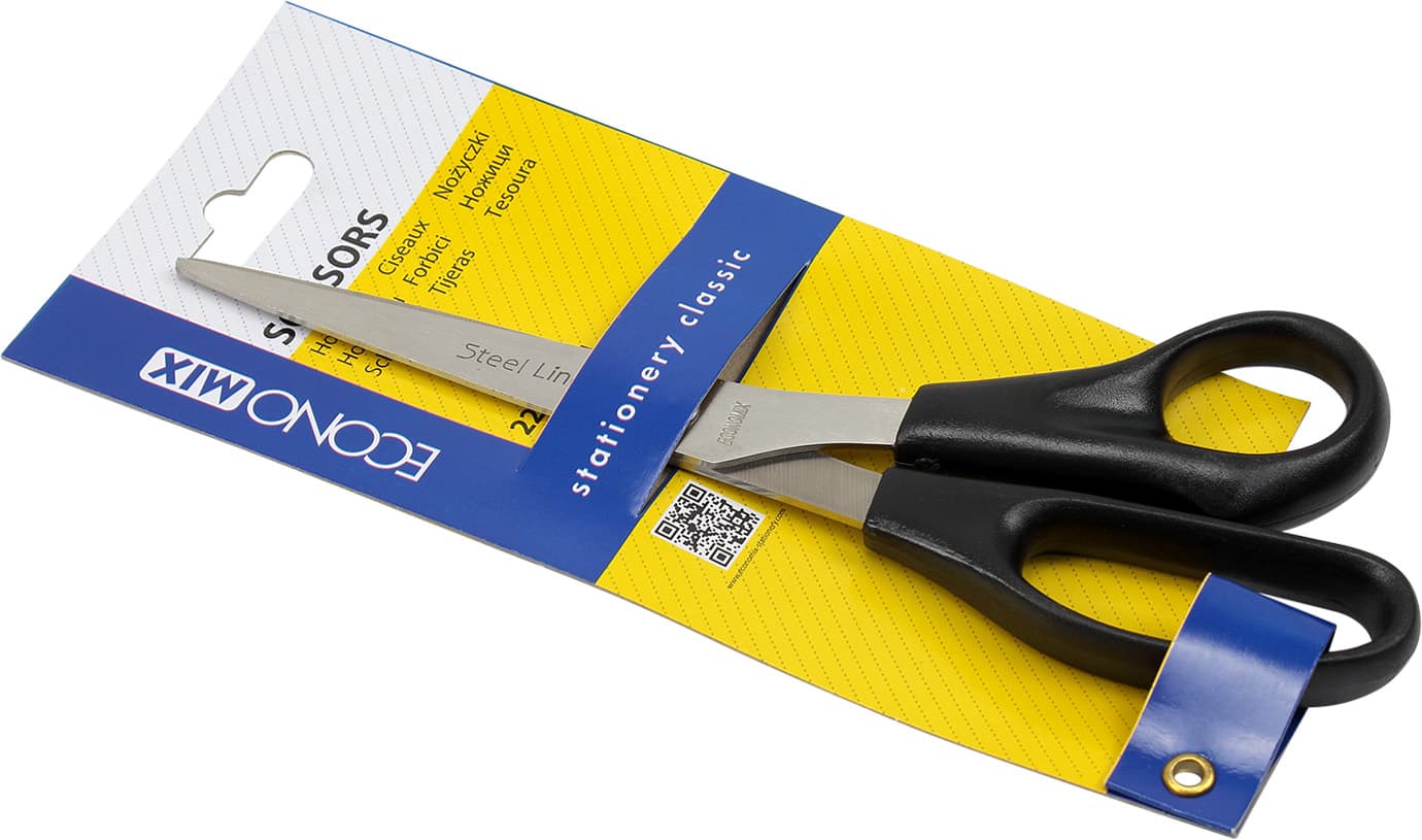 Ножницы офисные Economix 22см (12) E40414
