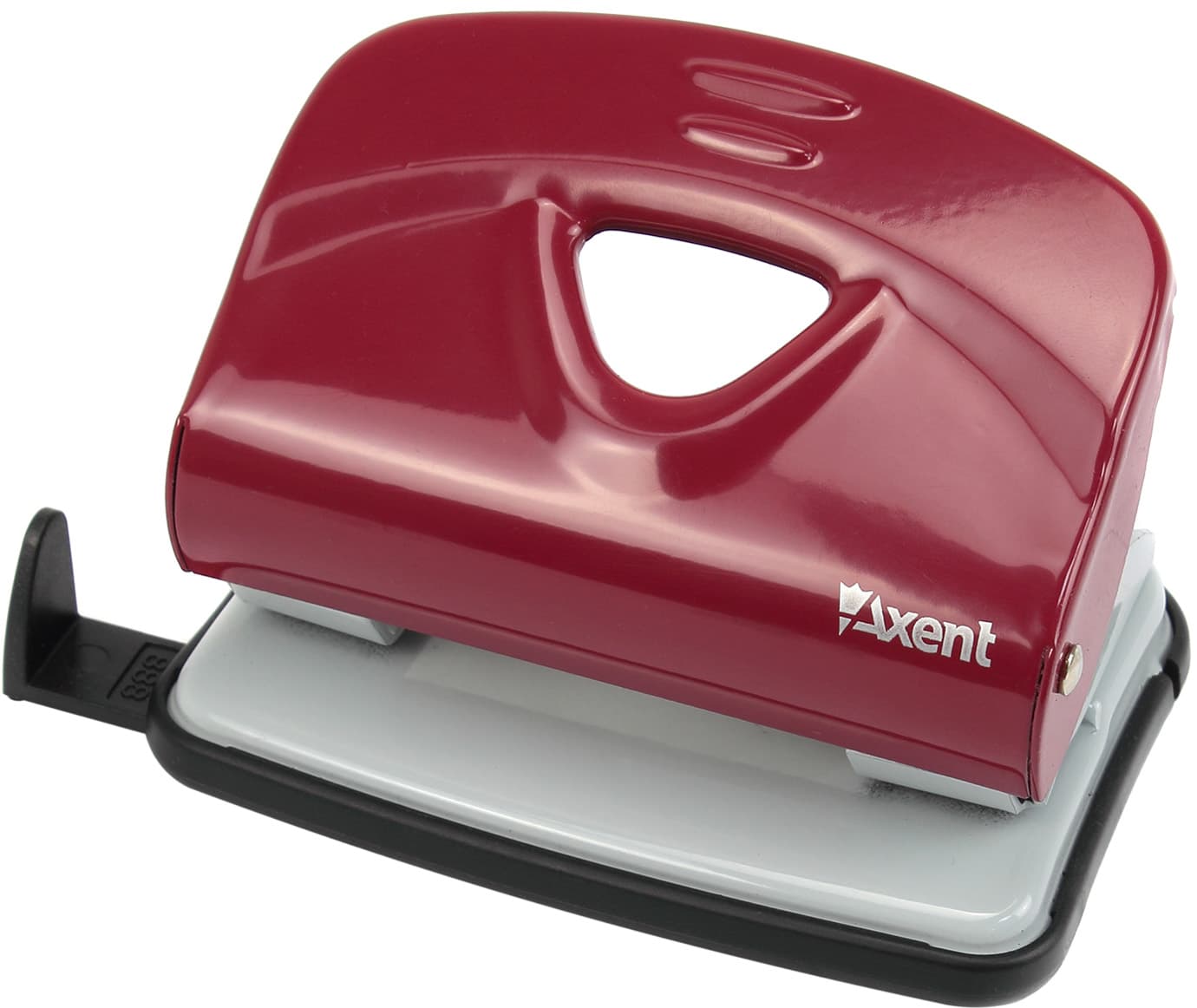 Дырокол Axent Exakt-2 20 листов металлический красный (12) 3920-06