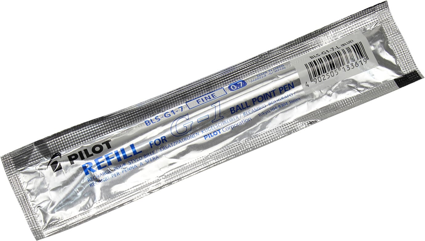 Стержень гелевый Pilot 0,7мм синий для BL-G1, BLGP-G1 (12) BLS-G1-7-L