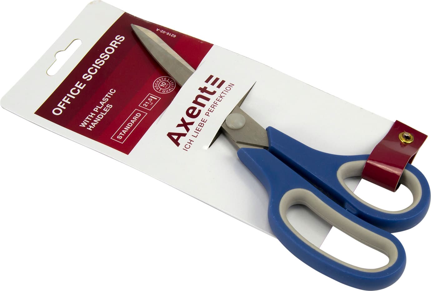 Ножницы офисные Axent 21,5 см синие (10) (60) 6216-02-A