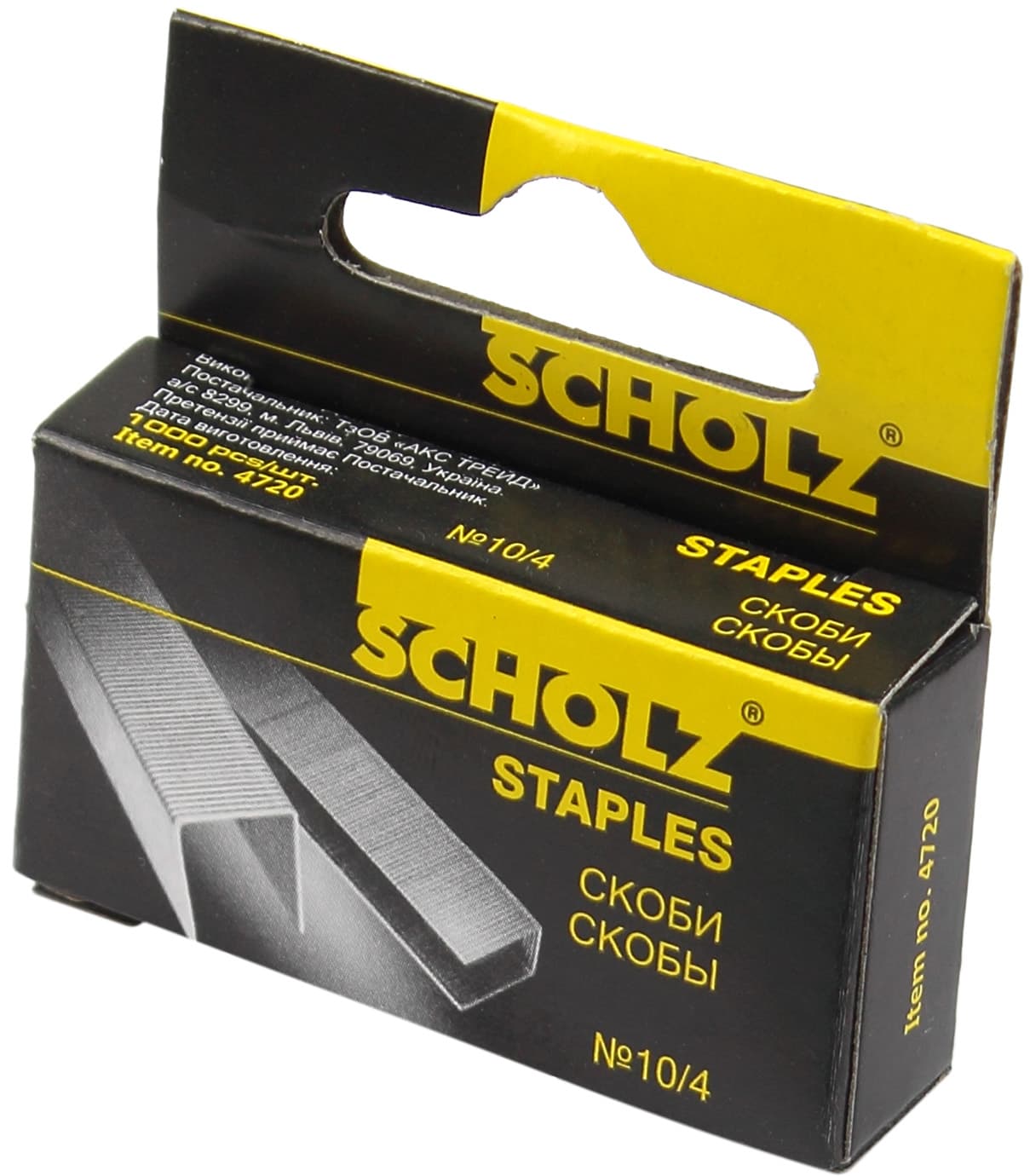 Скоби для степлера Scholz 10 1000 шт. 4720/04030100