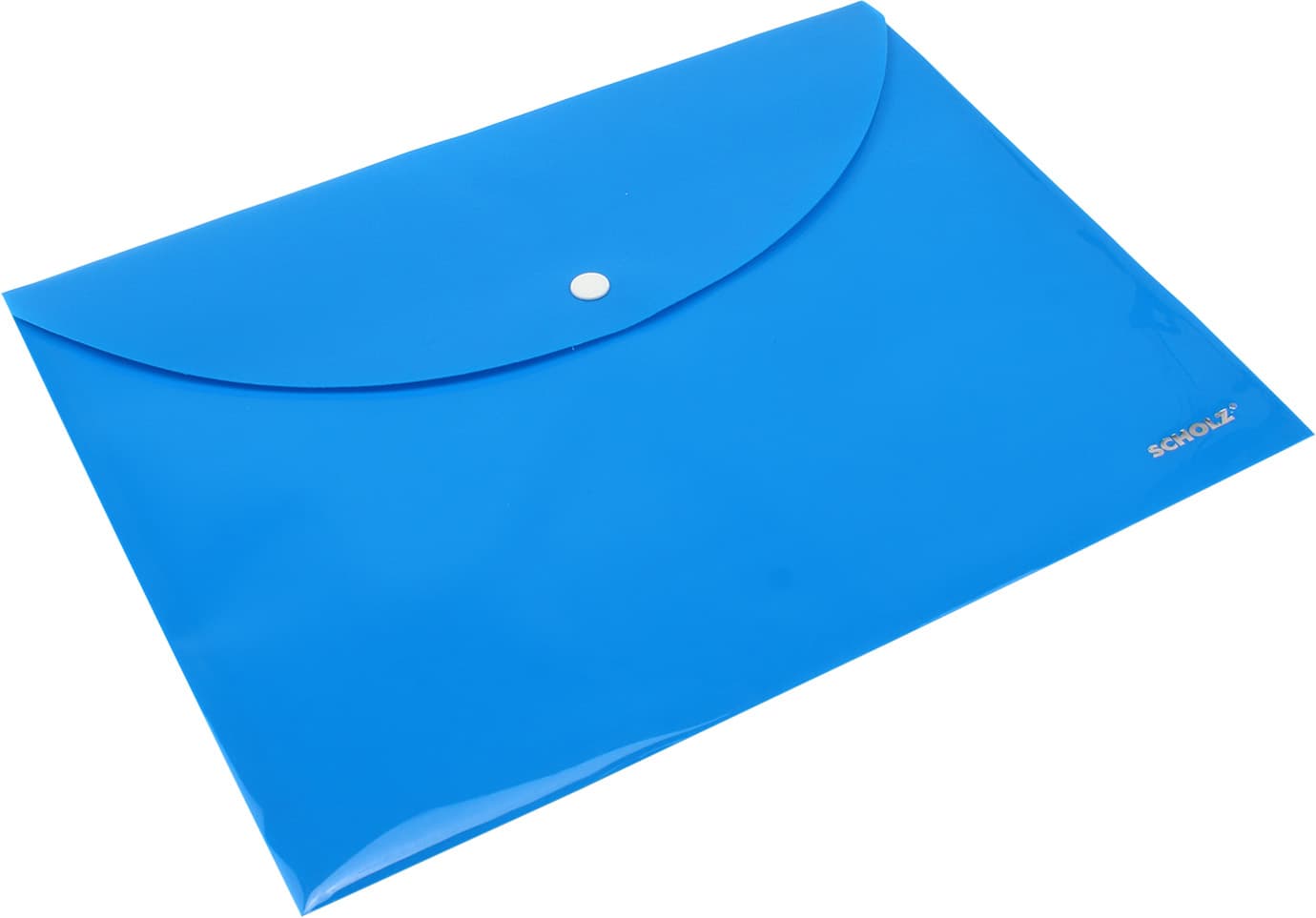 Папка-конверт Scholz Charming А4 PP блакитна (12) 5127/03030295