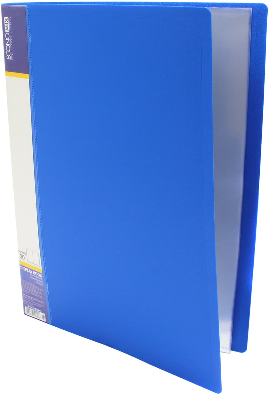 Папка с 30-ю файлами Economix синяя (6) (24) E30603-02