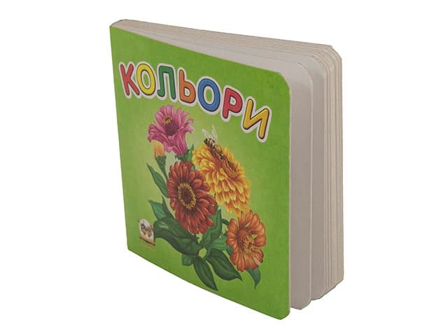 Книжка A7 Карамелька: Кольори українською Талант (20) №9232