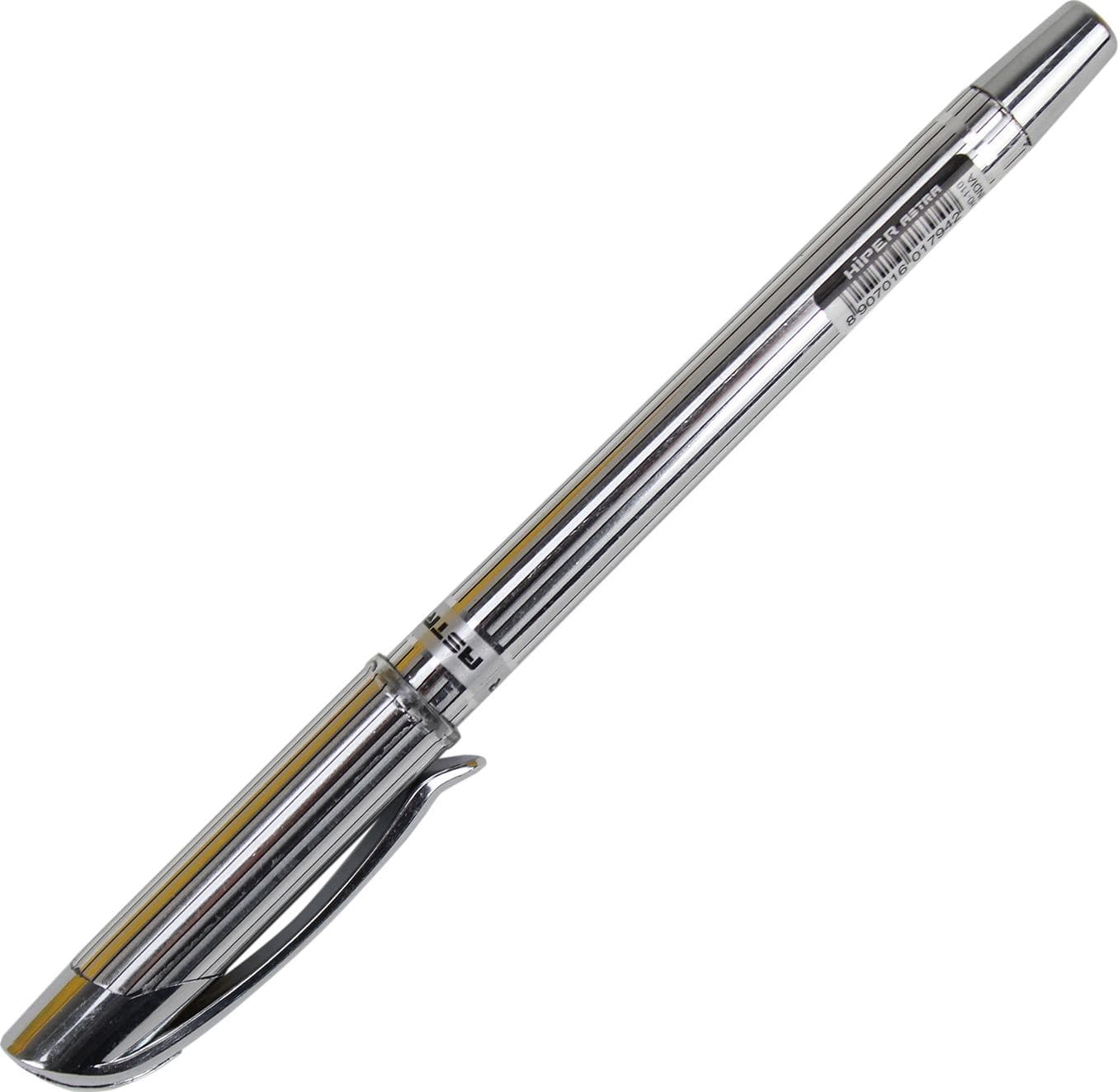 Ручка масляная шариковая Hiper Astra 0,7 мм черная (10) (100) (1000) HO-110