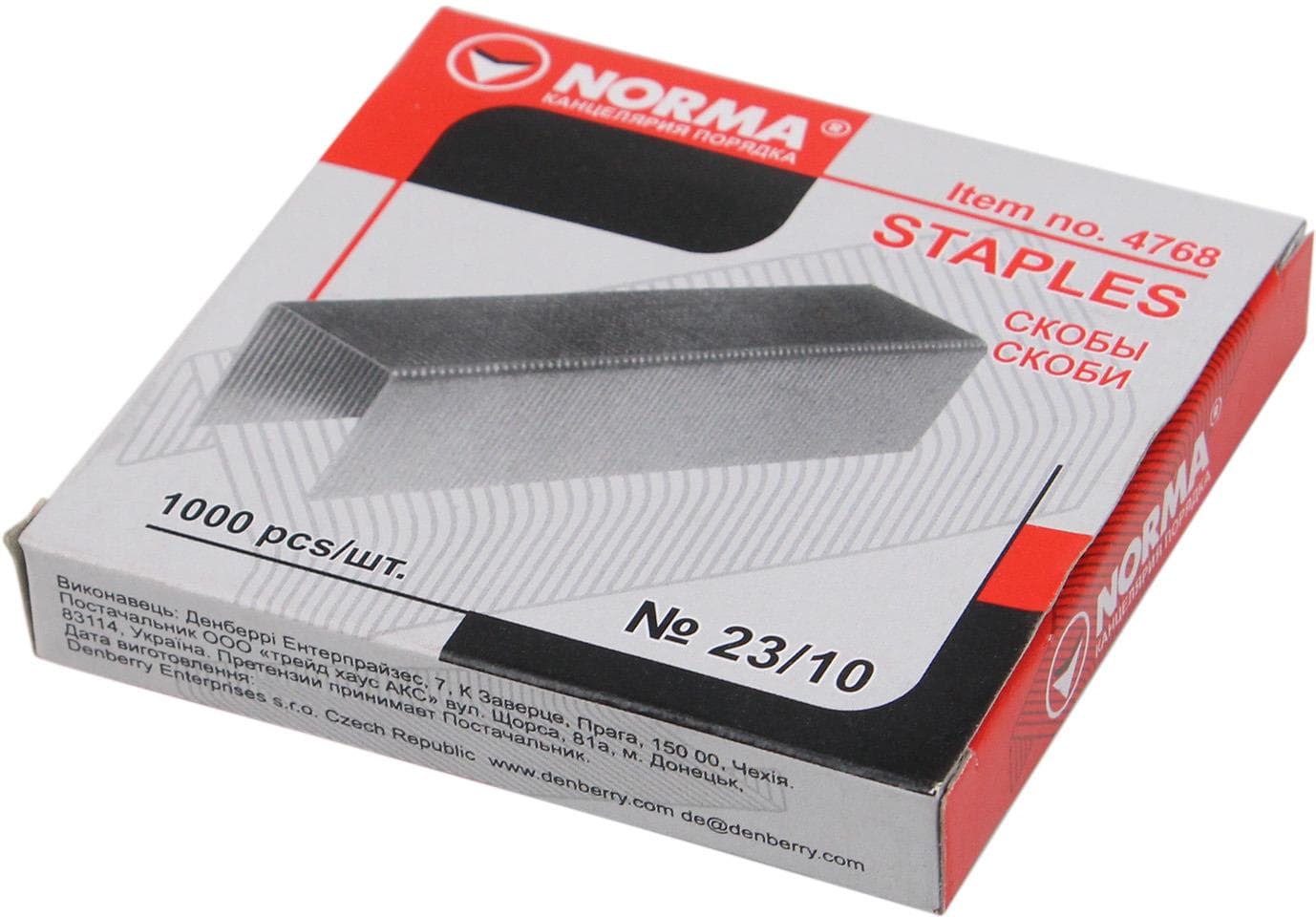 Скоби Norma 23/10 1000 шт (10) 4768