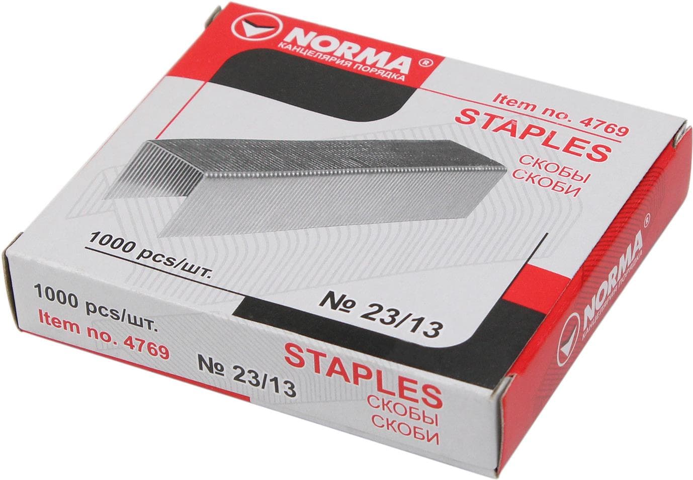 Скоби для степлера Norma 23/13 1000 шт. 4769/04030280