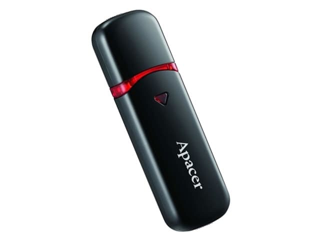 Флеш-пам`ять 32GB Apacer AH333 USB2.0 black 0424