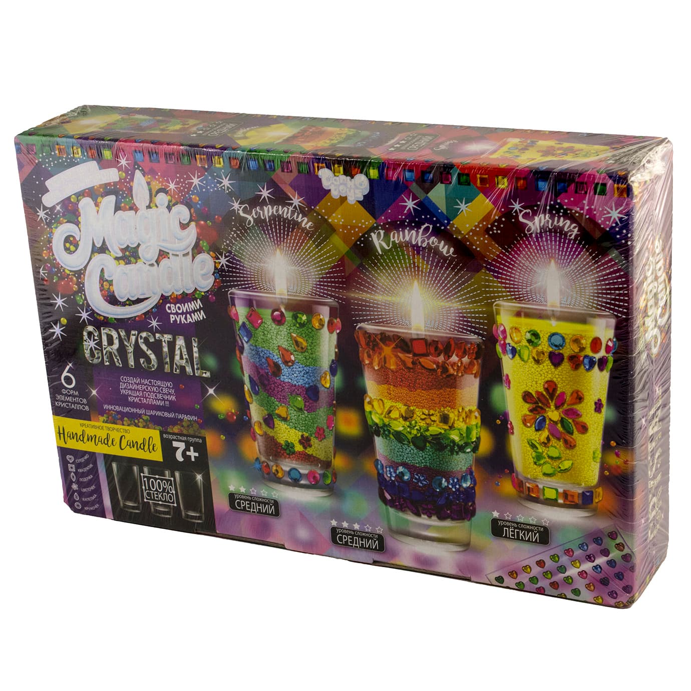 Набор креативного творчества Magic Candle Crystal DankoToys (5) MgC-02-01