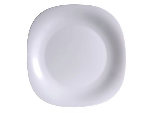 Тарілка десертна скляна квадратна Luminarc. Carine White/Blanc 19см J3045/95122/53660 (6) (24)