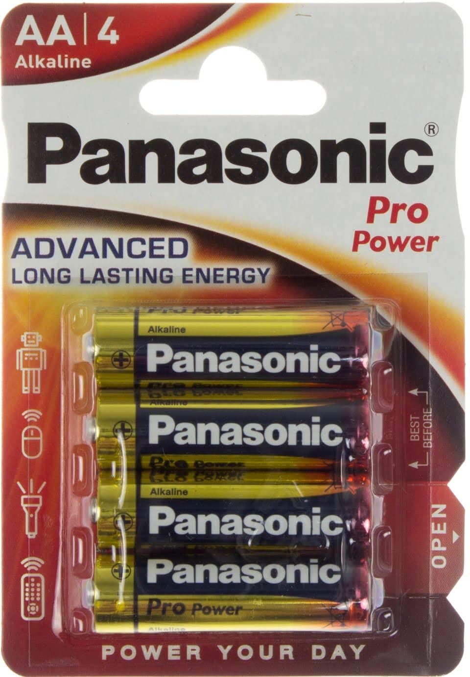 Батарейки Panasonic Pro Power LR-06 блістер 4 шт (12)