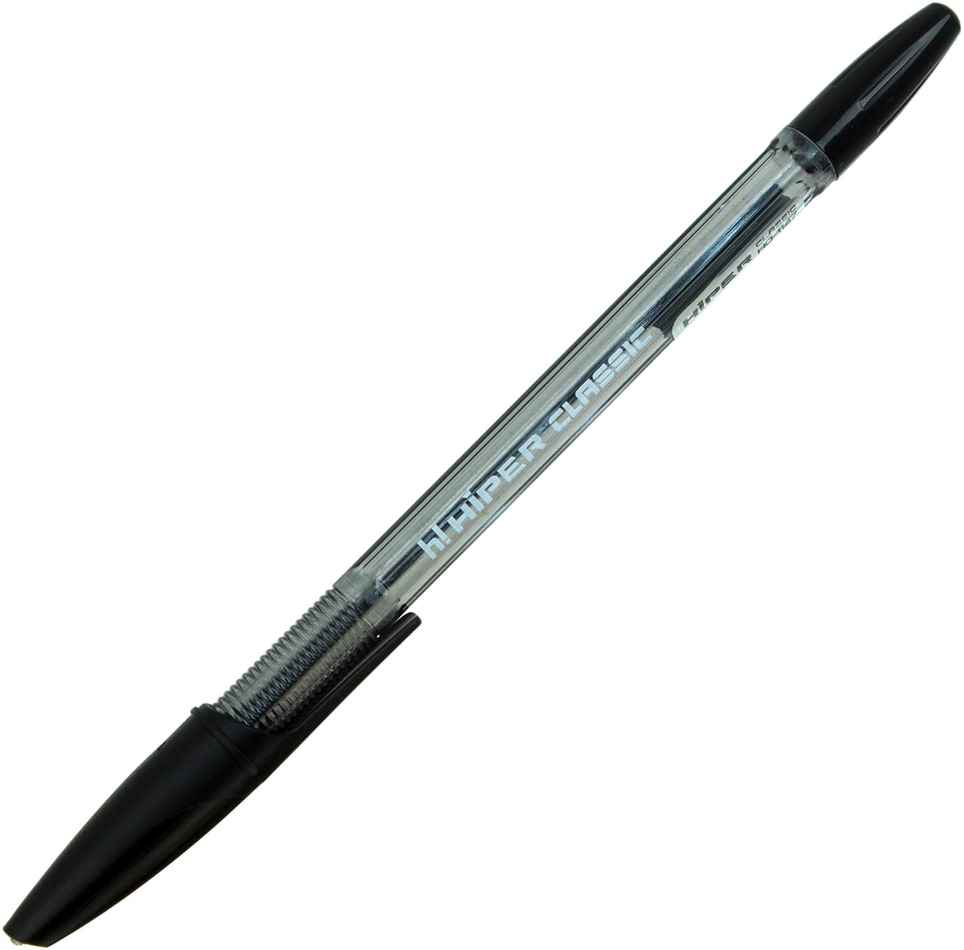 Ручка масляная Hiper Сlassic 1 мм черная (50) (1000) (4000) HO-1147