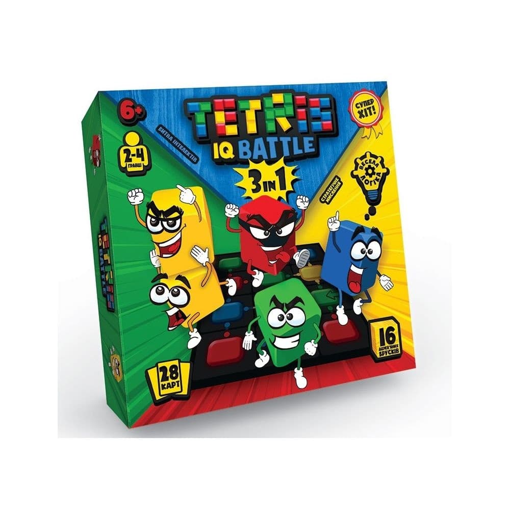 Гра Tetris IQ battle 3in1 DankoToys G-TIB-02U