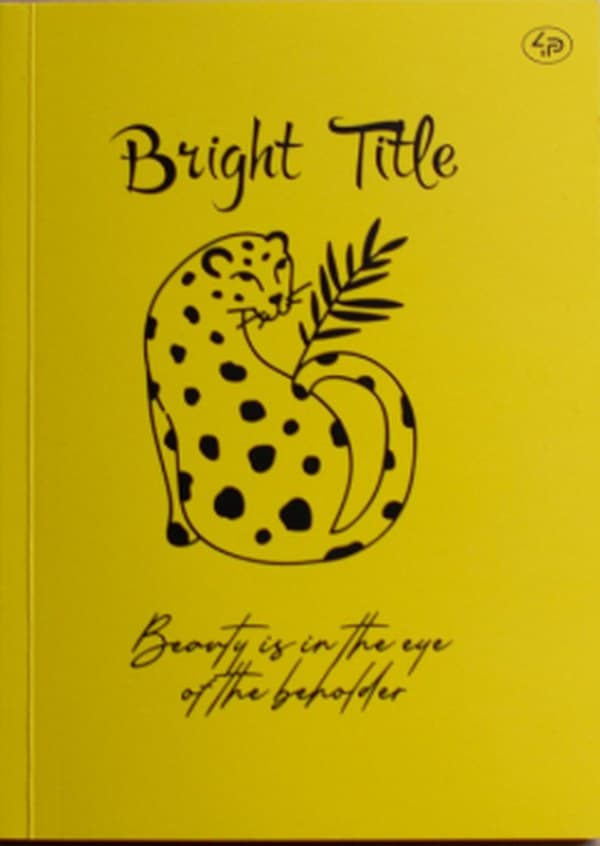 Блокнот A5 40 аркушів без лінії Profiplan Bright Title note jaguar 902545
