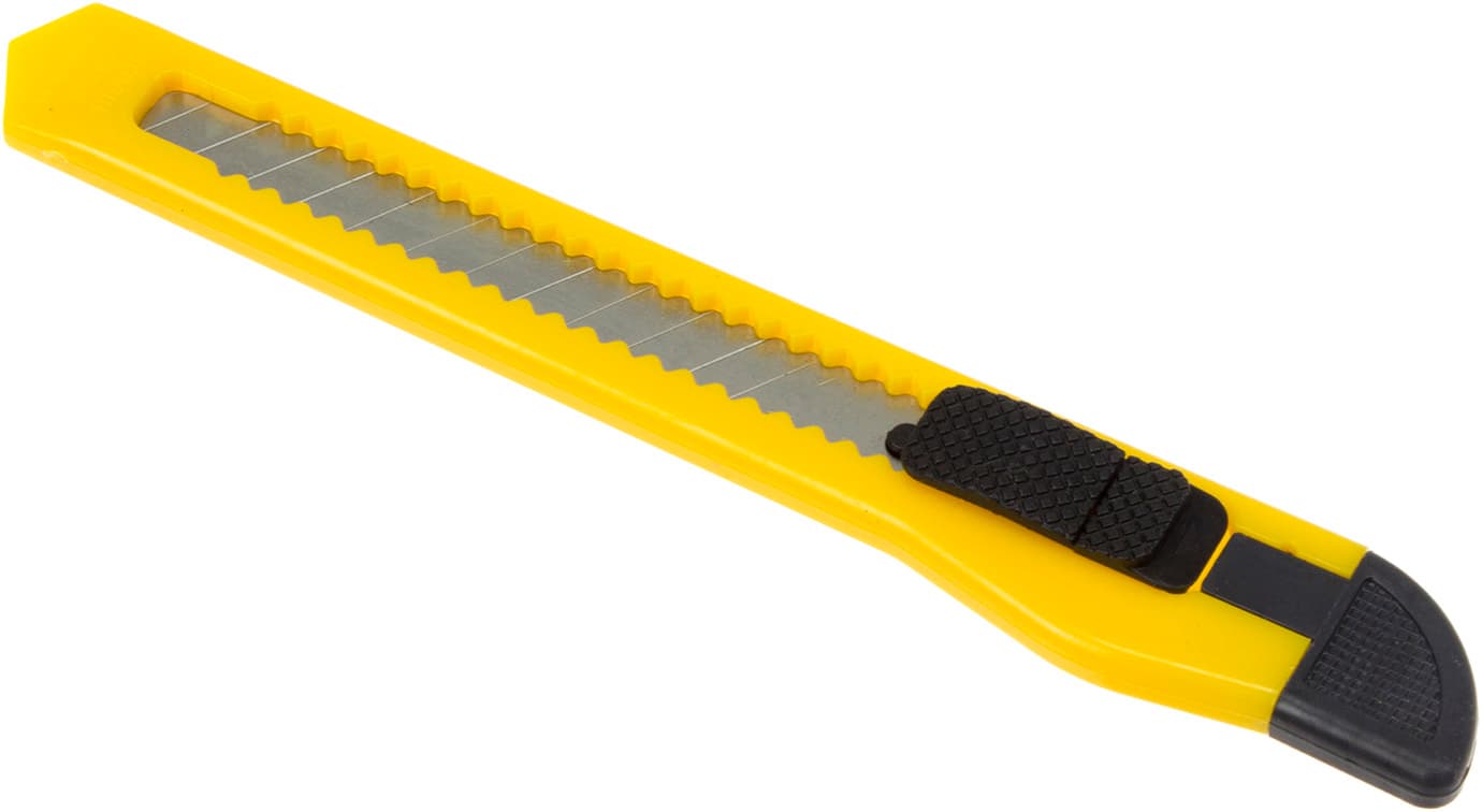 Нож канцелярский Economix 9 мм (60) E40525