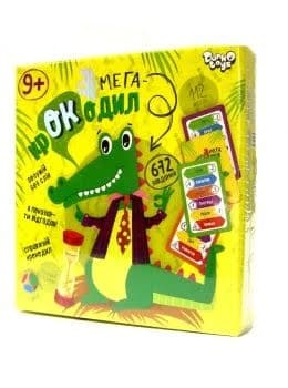 Гра Вікторина. Мега-крокодил DankoToys (10) CROC-03-01U