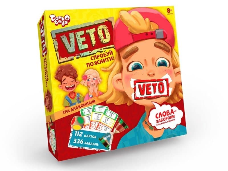 Гра Veto DankoToys (10) VETO-01-01U