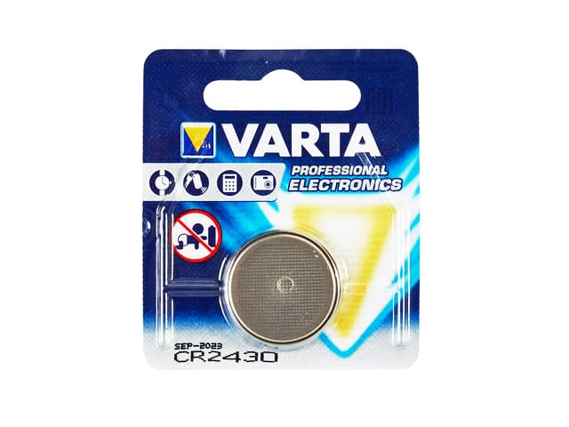 Батарейка Varta CR2430/1bl (10) (100)