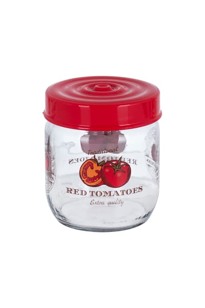 Банка скло "Herevin Tomato" 0,425л №171341-057/7623(12)(24)