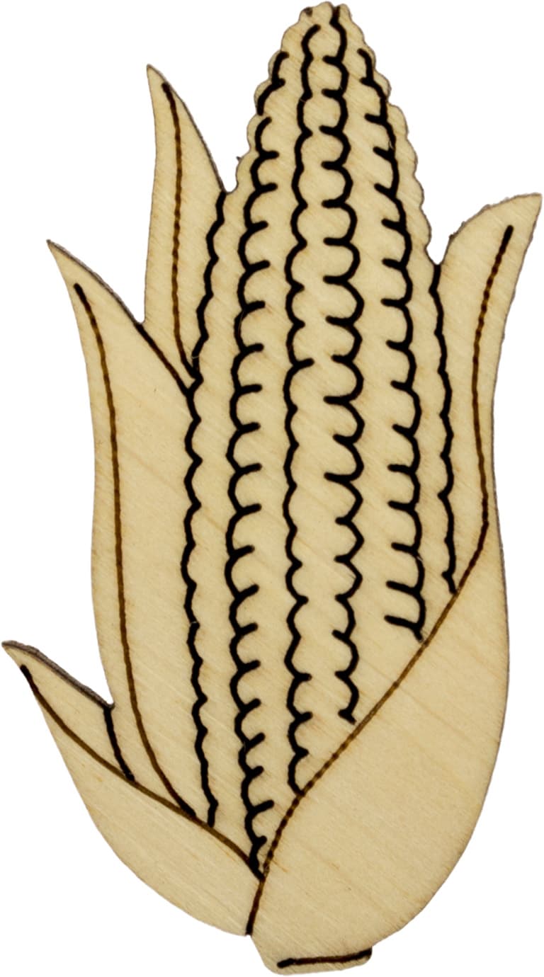 Кукуруза 6х3см фанера (5)