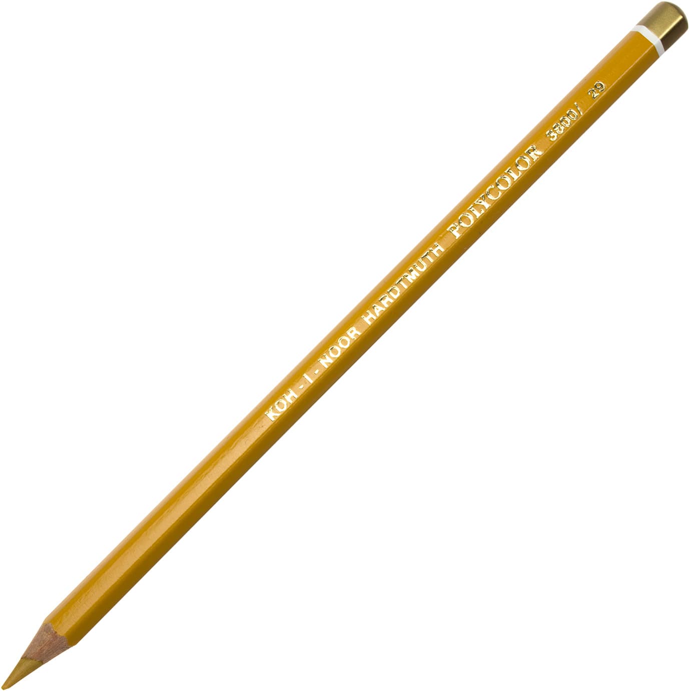 Олівець кольоровий Koh-i-noor Polycolor художній light ochre / охра світла (12) 3800 / 29
