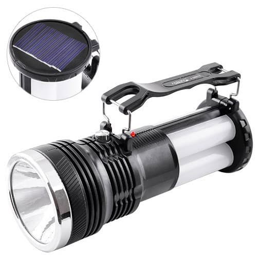 Ліхтар на акумуляторі Luxury 2W 28LED, сонячна панель, 3 режими №YJ-2881T