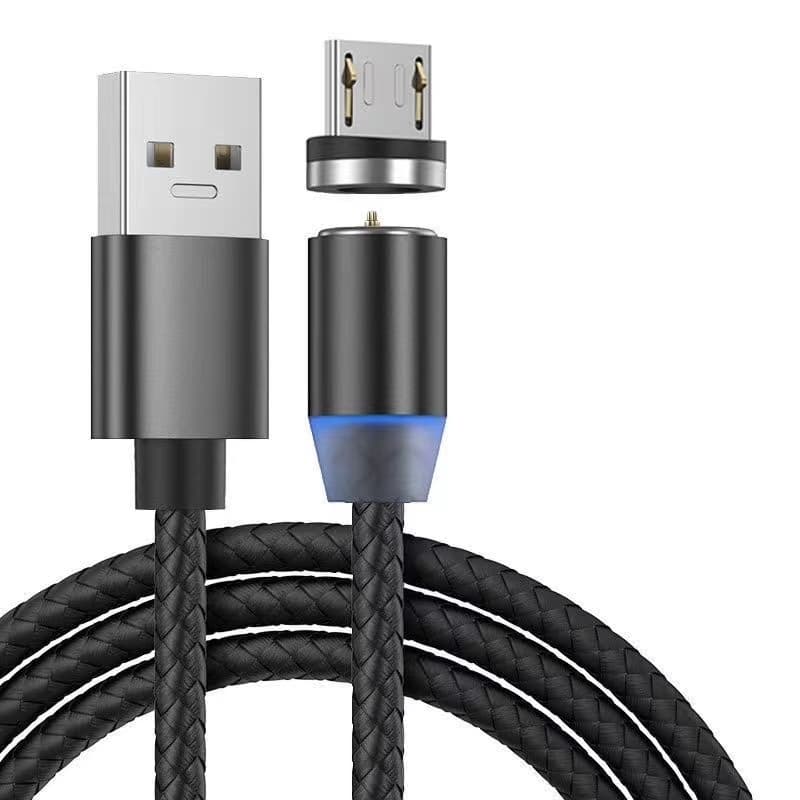 Кабель з'єднання USB 2.0, micro USB Havit HV-CB6162 magnetic black 1 м 8310