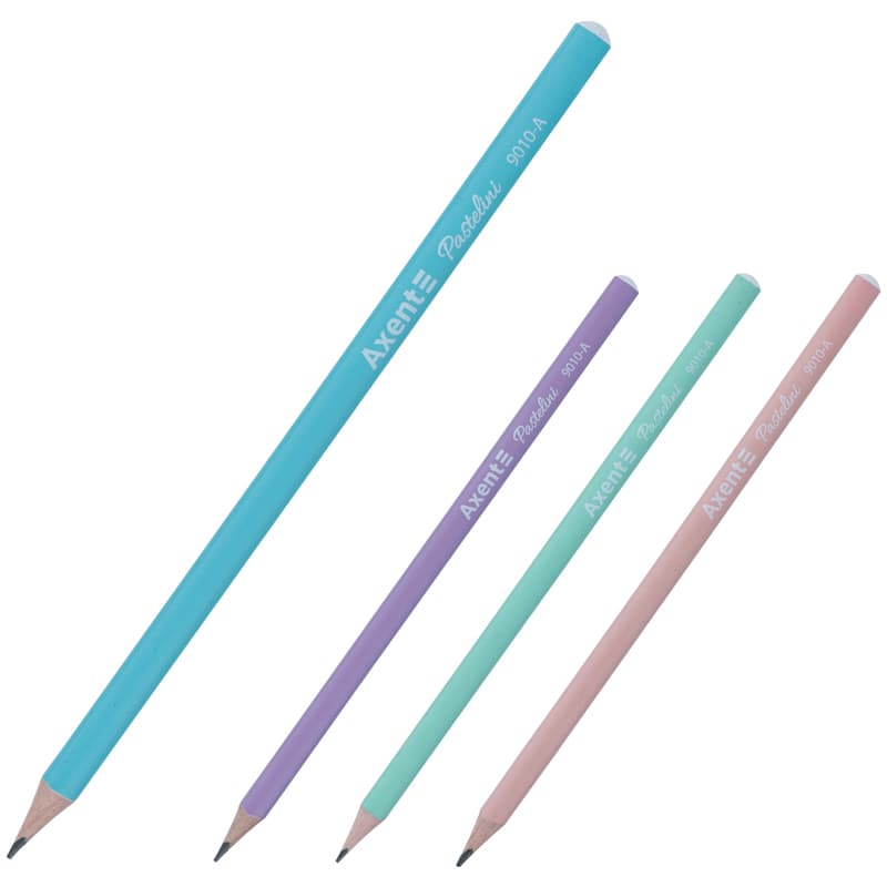Олівець графітний Axent Pastelini (36) (432) №9010 HB/36