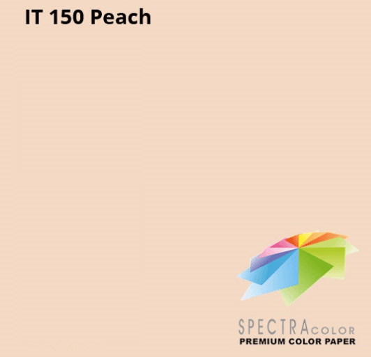 Папір кольоровий А4 80г/м2 пастель Spectra Сolor Peach 150 персик (10)
