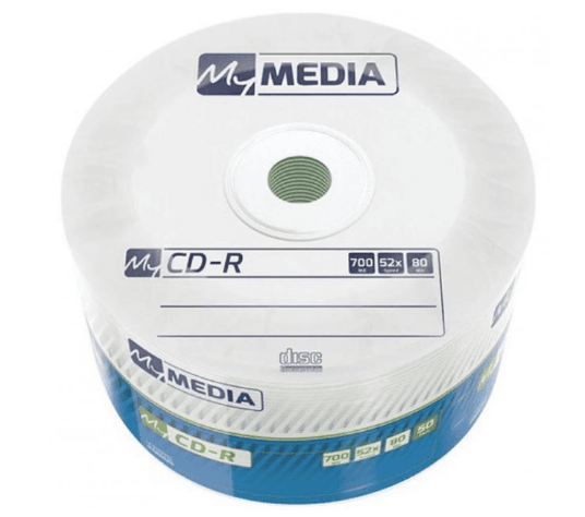 CD-R MyMedia 52x700 mb matt silver bulk (50) (300) №2010