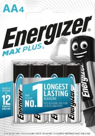 Батарейки Energizer MaxPlus LR-03 / блістер 4 шт (12)
