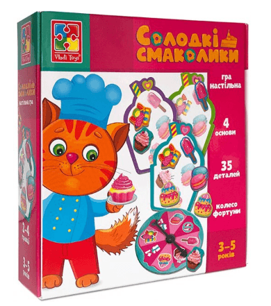 Гра Солодкі смаколики українською №VT1804-42