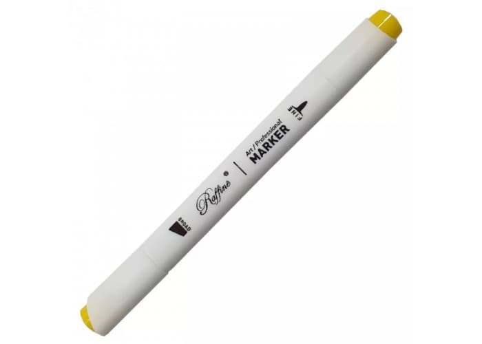 Маркер-скетч двосторонній Marco Lightning yellow №7800-6CB/Y107