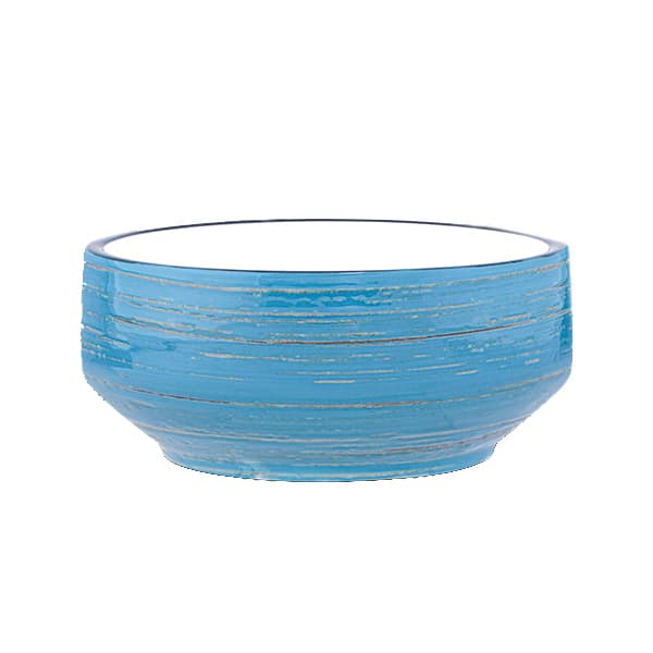 Бульонница керамическая Spiral Blue 400 мл Wilmax (3) (36) №WL-669638/6384
