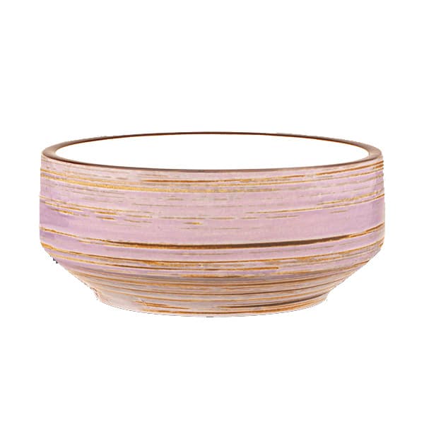 Тарелка суповая керамическая Spiral Lavander 12,5 см 400 мл Wilmax (3) (36) №WL-669738
