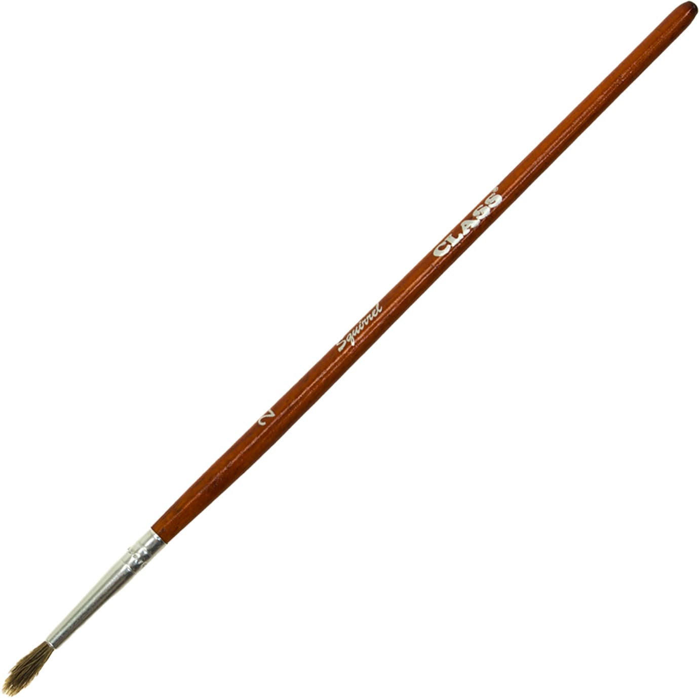 Пензлик CLASS білка №2 в пластиковій тубі (25) №7611/2
