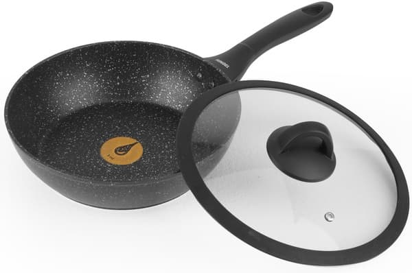 Сковорідка алюм. антиприг. покриття "Ringel Zira" 20см з кришкою №RG-11006-20h/3184(6)