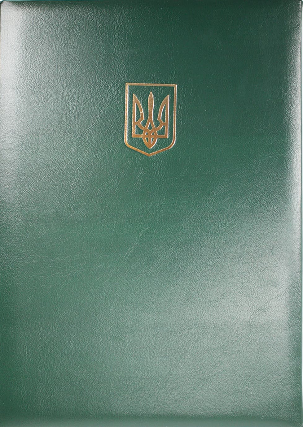 Папка А4 "Герб" з тисн. зелена №СП0076/Вінпап/