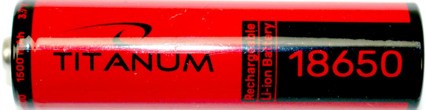 Акумулятор Titanum Li-ion 18650,1500mAh