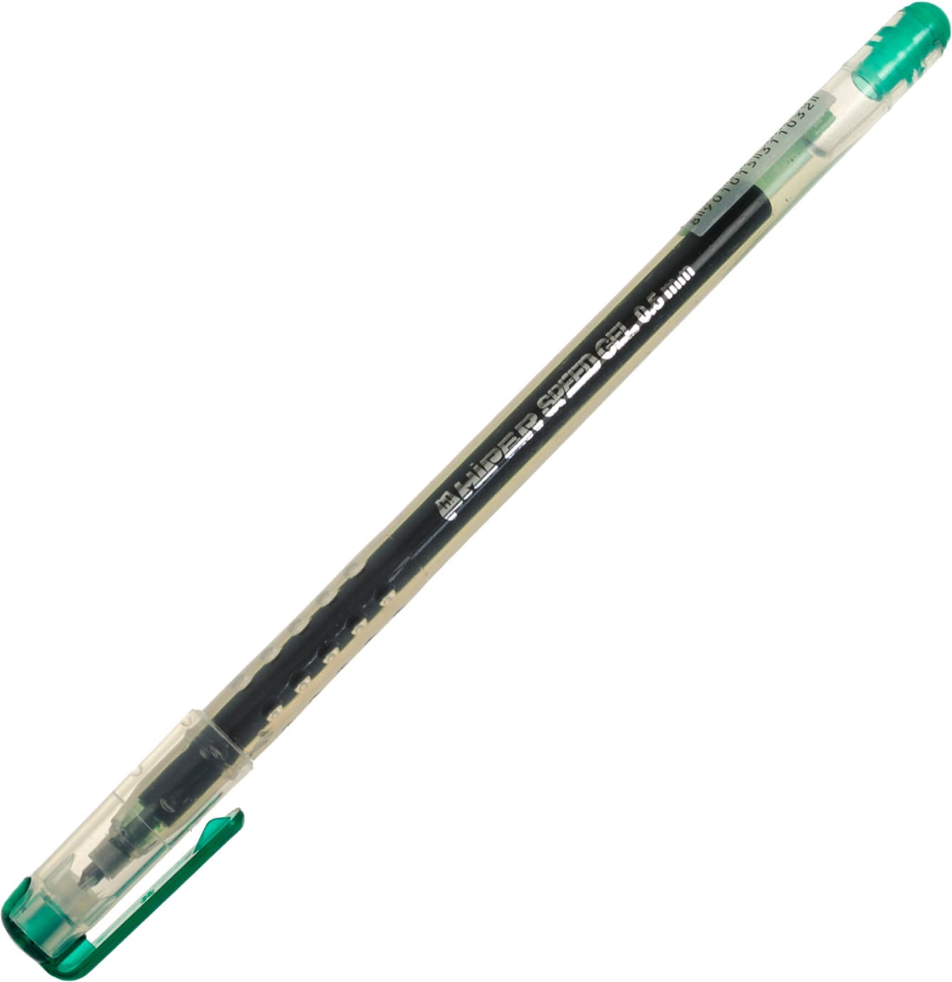Ручка гел. "Hiper" №HG-911 Hiper Speed 3км 0,5мм зелена(10)(250)(2500)