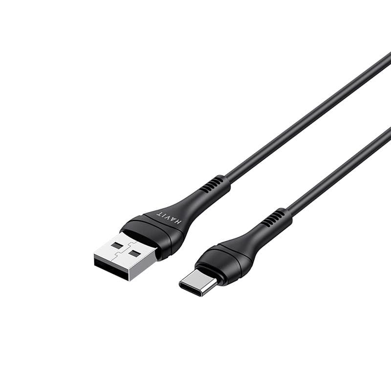 Кабель USB > Type-C Havit HV-CB6161 2A 1м black
