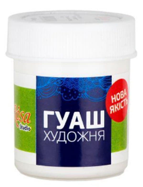 Гуашева фарба "Rosa Studio" білила титанові 40мл №324901(70)