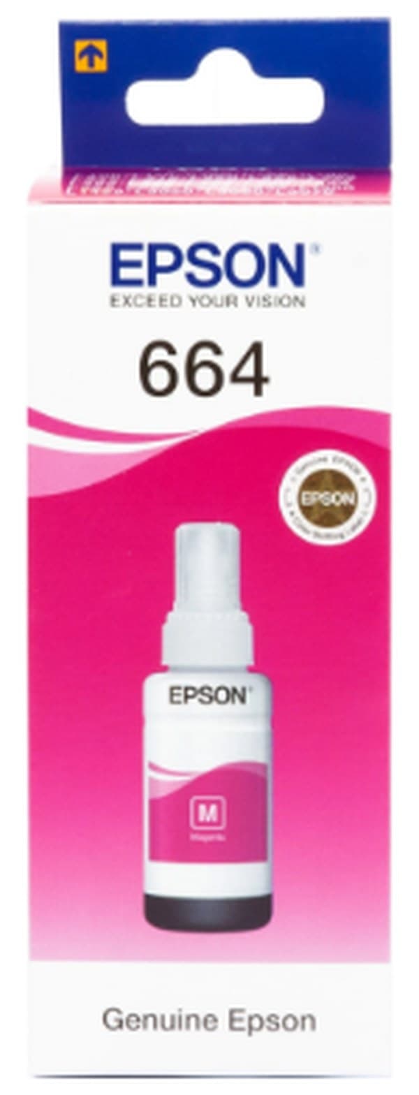 Чернила Epson L100/L200 70мл magenta №664/C13T66434A