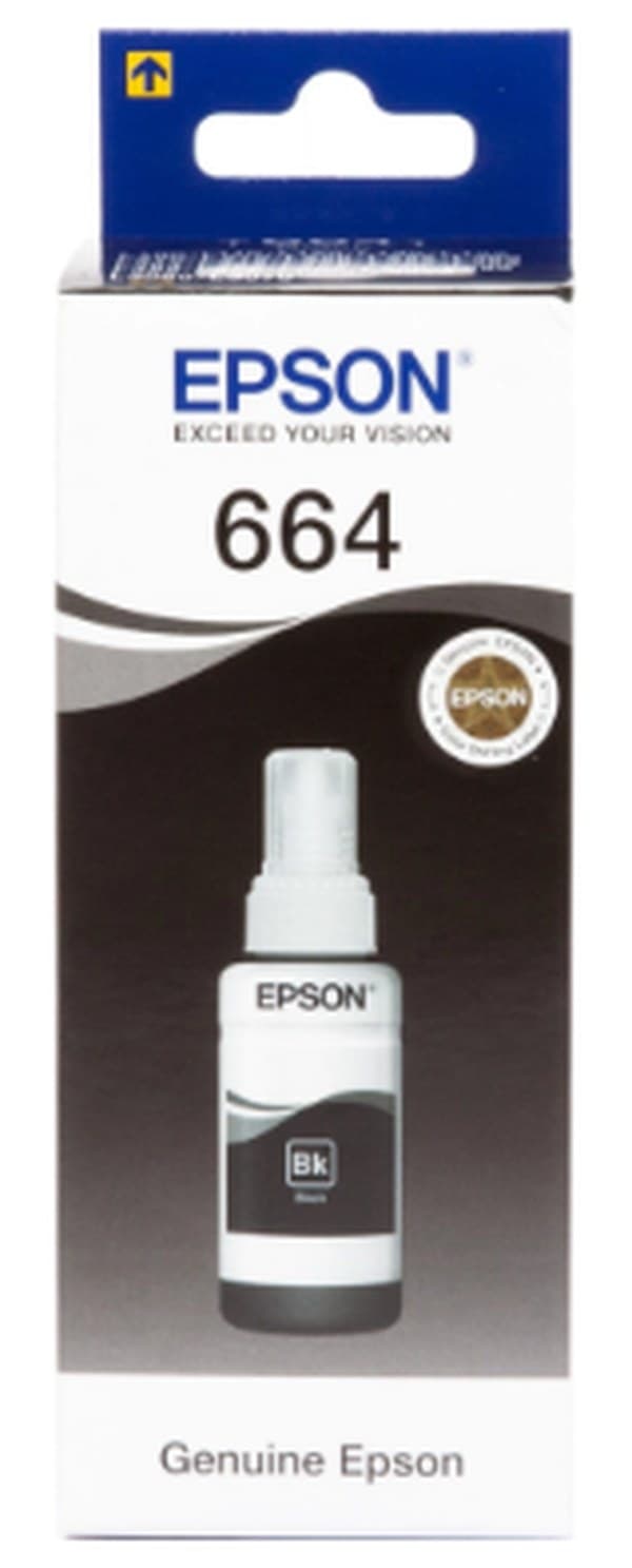 Чернила Epson L100/L200 70мл black №664/C13T66414A